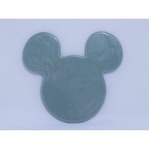 Disney Home Mickey Mouse Kitchen Trivet Hot Plate Teal Ceramic Disneyland